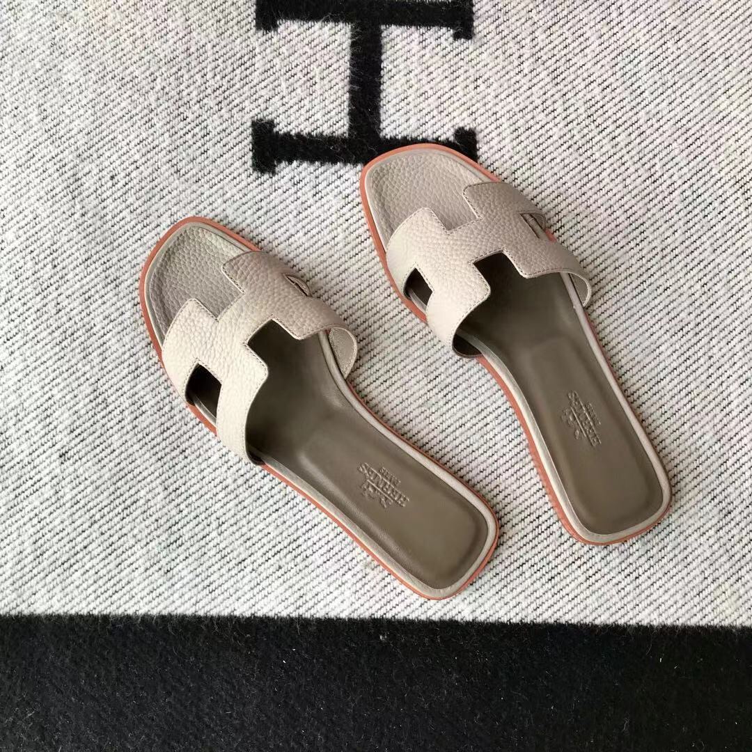 에르메스 올수공 오란 슬리퍼 샌들 토고 22